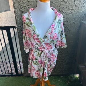 Floral Kimono Robe